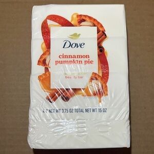 Dove Limited Edition Cinnamon Pumpkin Pie 4 Pack Beauty Bars